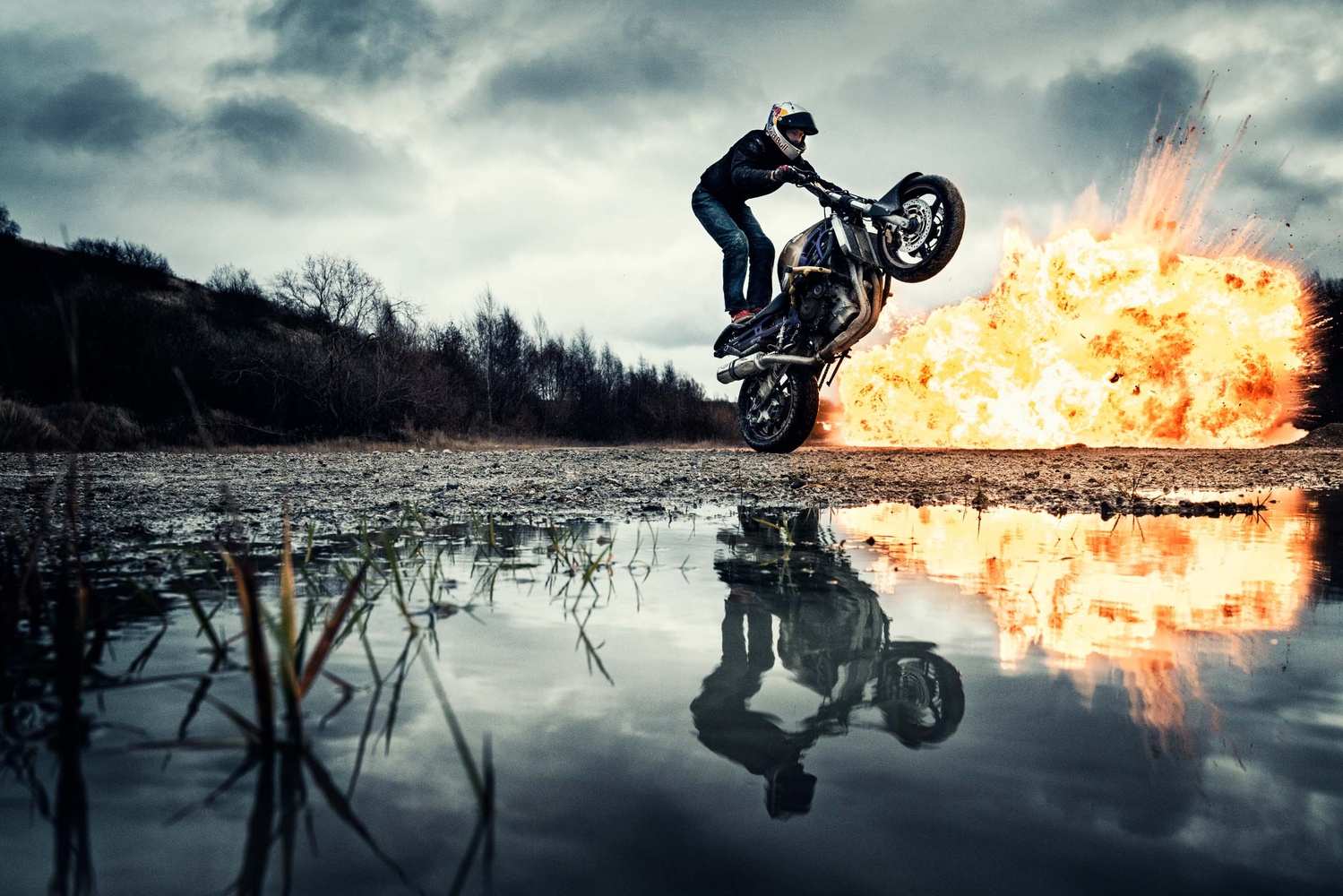 STUNTMEN ARE REAL ''SUPER HEROES''.
